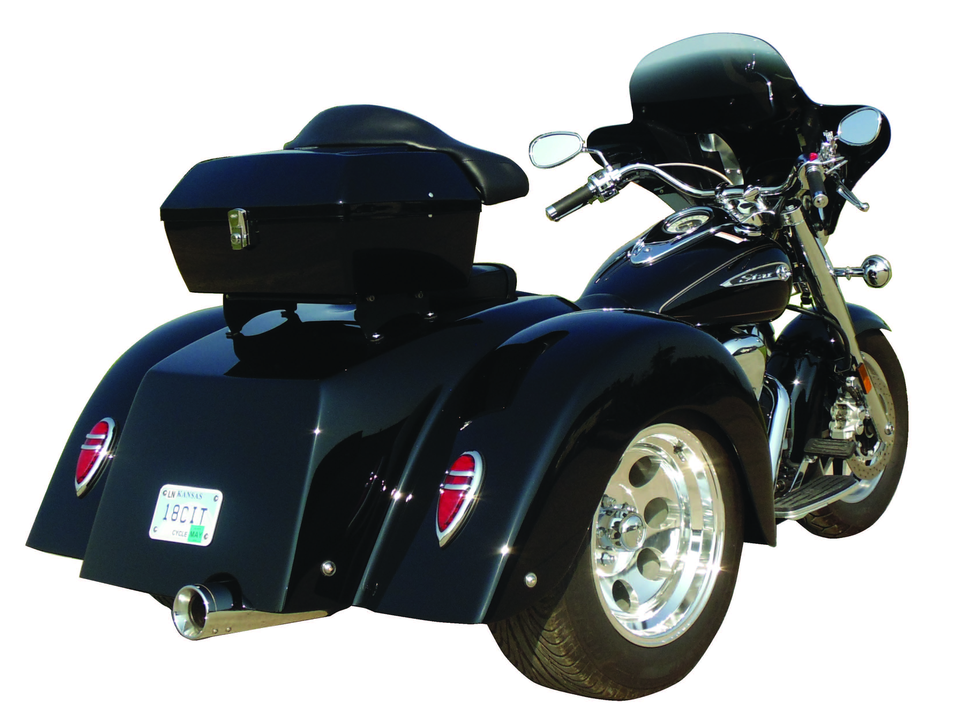 yamaha road star trike kit 